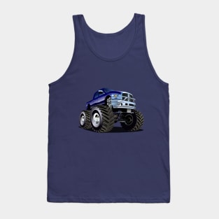 Cartoon Monster Truck Tank Top